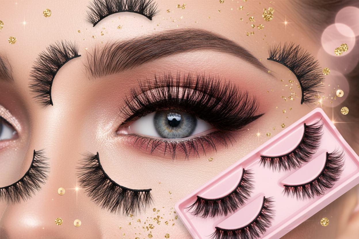False Lashes Glamour Hero